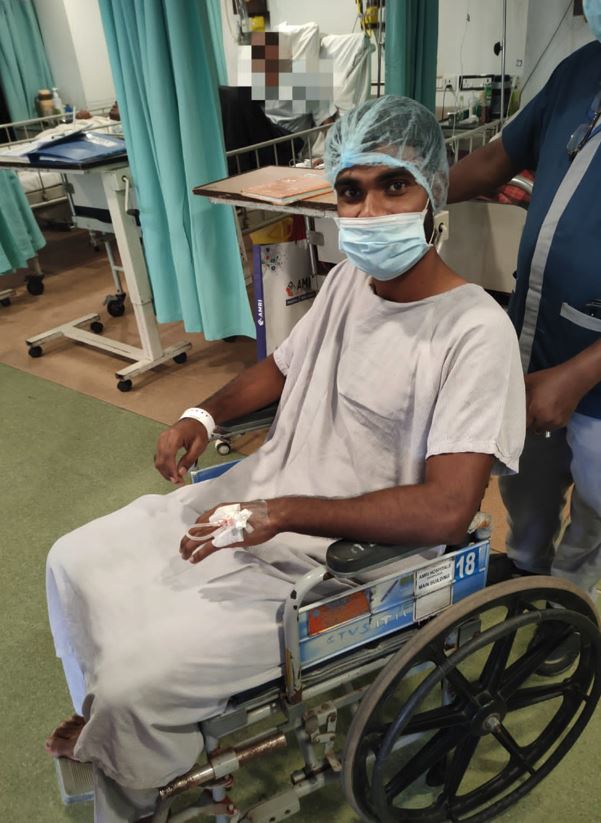 فٹبالرصمد علی ملک کی سرجری کامیاب