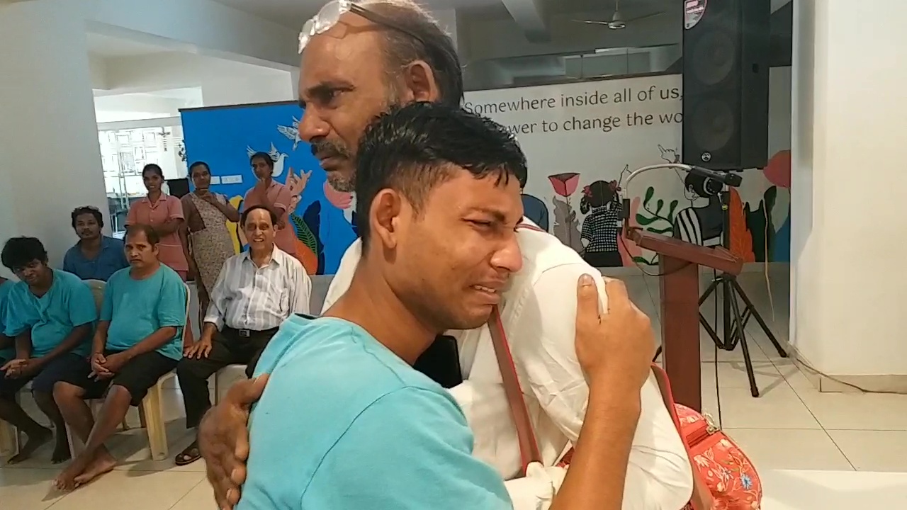 A young man who is rehabilitated in Mangalore and returned home