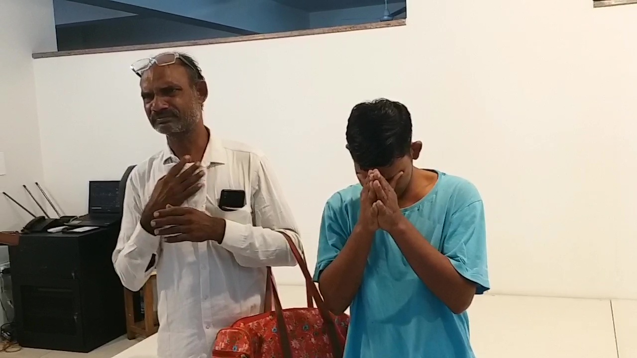 A young man who is rehabilitated in Mangalore and returned home