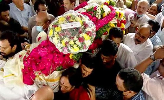 Krishnam raju  Cremation