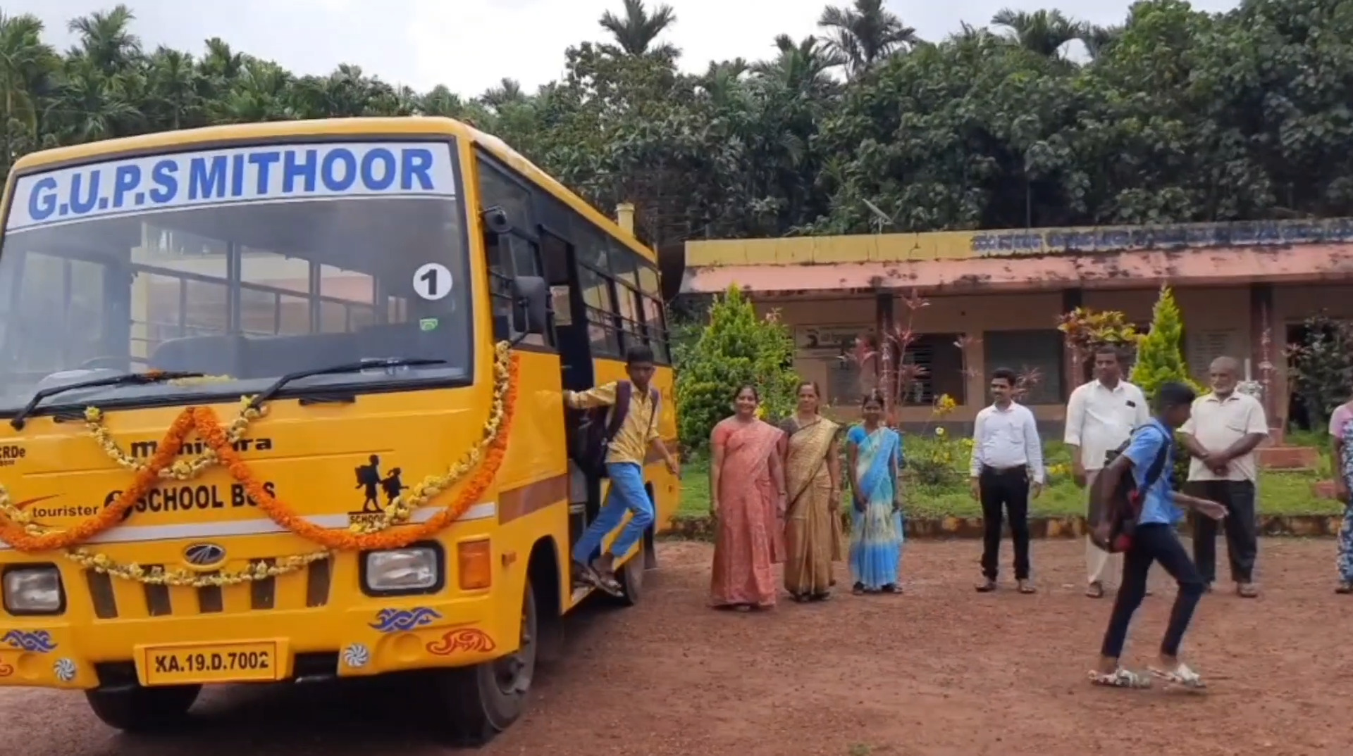 government school bought a bus