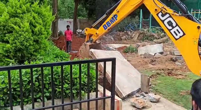 Bangalore Demolition Drive