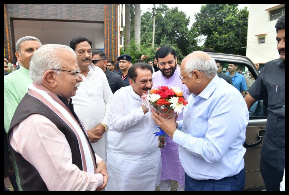 Gujarat CM Bhupendra Patel reached Kurukshetra