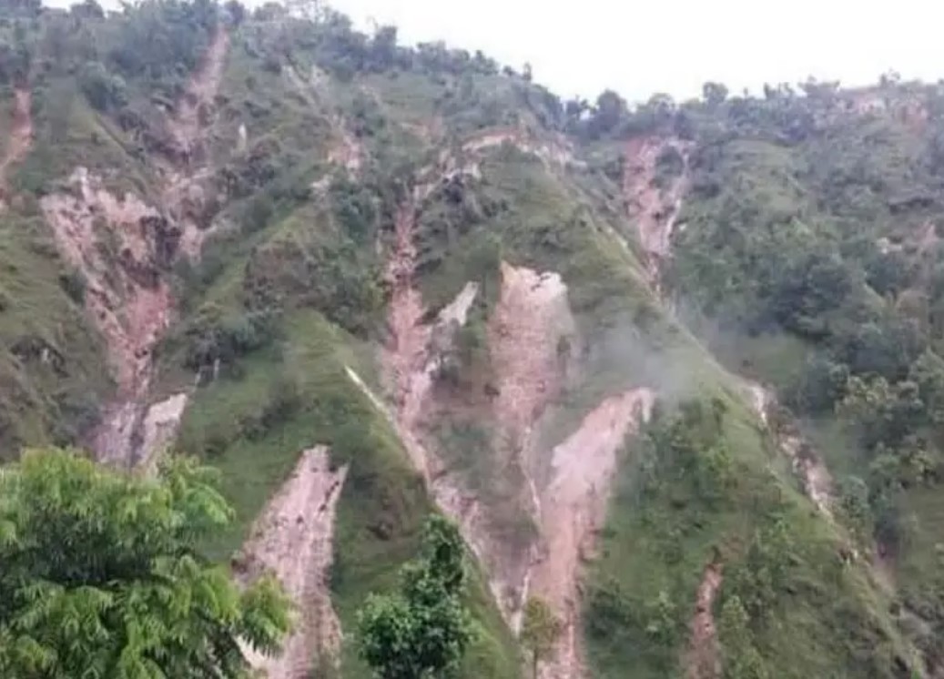 LANDSLIDES IN VARIOUS PARTS OF ACHHAM DISTRICT IN FAR WEST NEPAL SEVERAL DIED