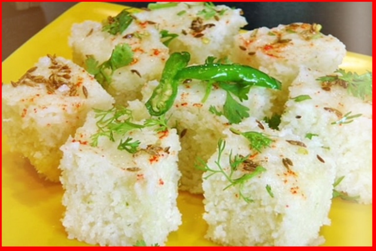 Steamed dhokla