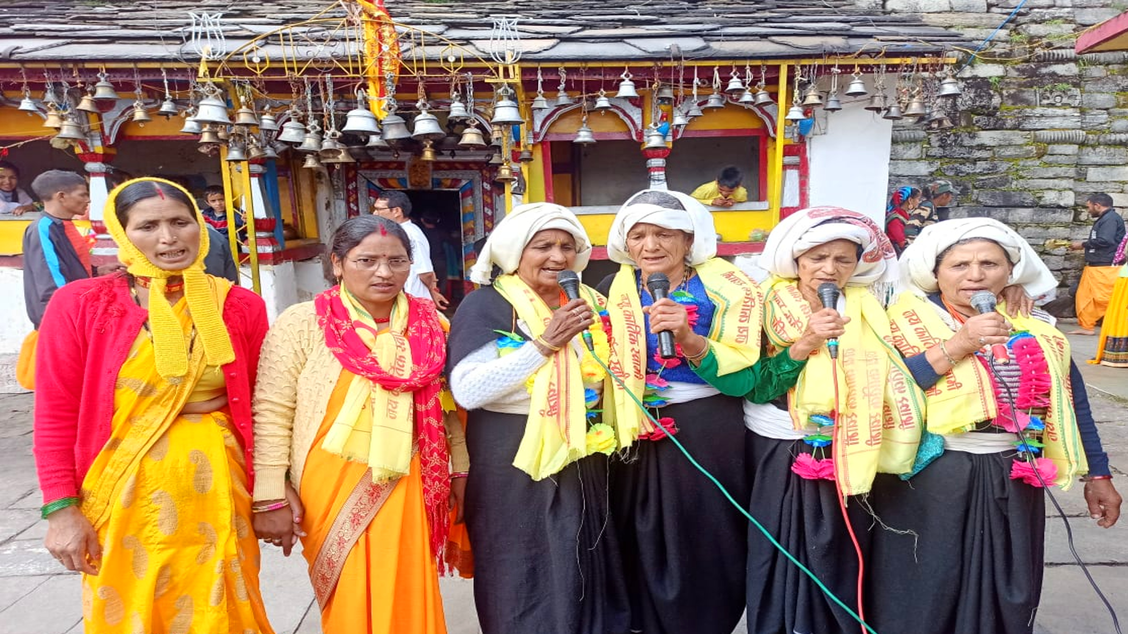 Rakeshwari mandir me Jagar