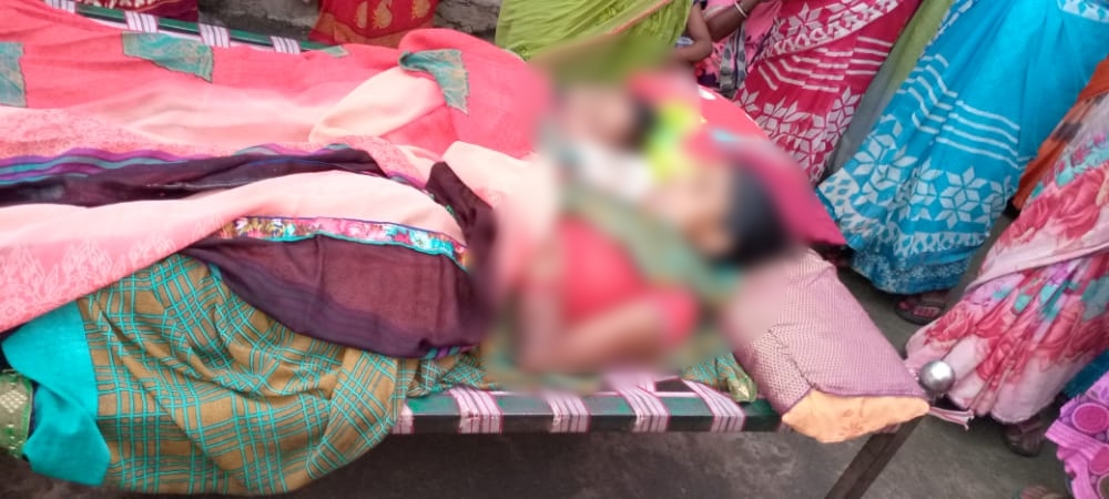 Mother son died due to electrocution in Giridih