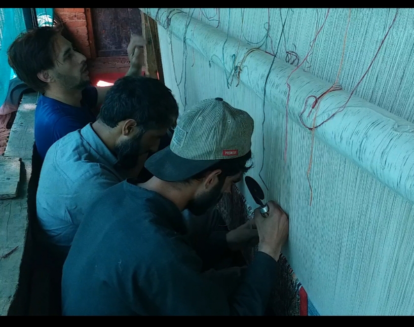 Kashmiri Carpets in New Parliament Building