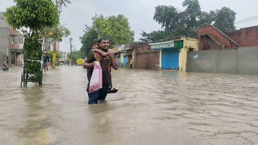 water logging in karnal