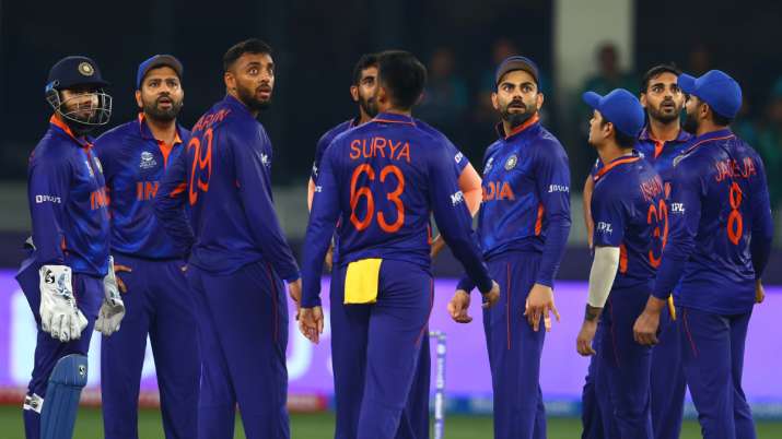 Team India During Match