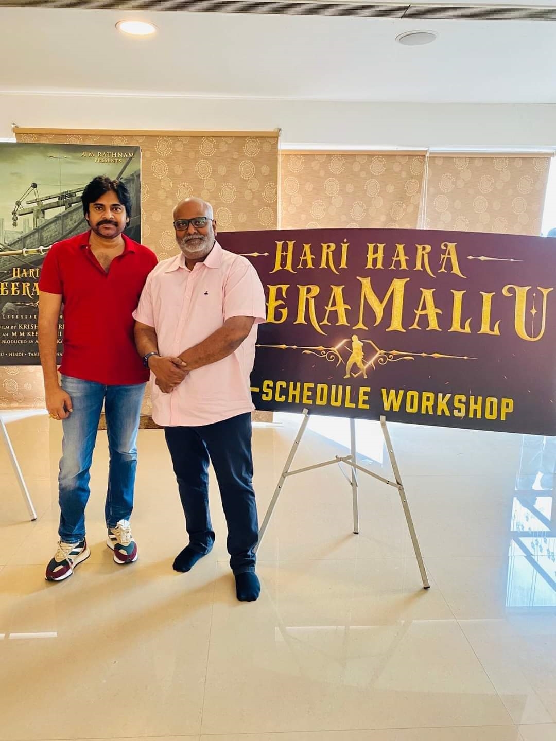 hari hara veeramallu  pre schedule workshop