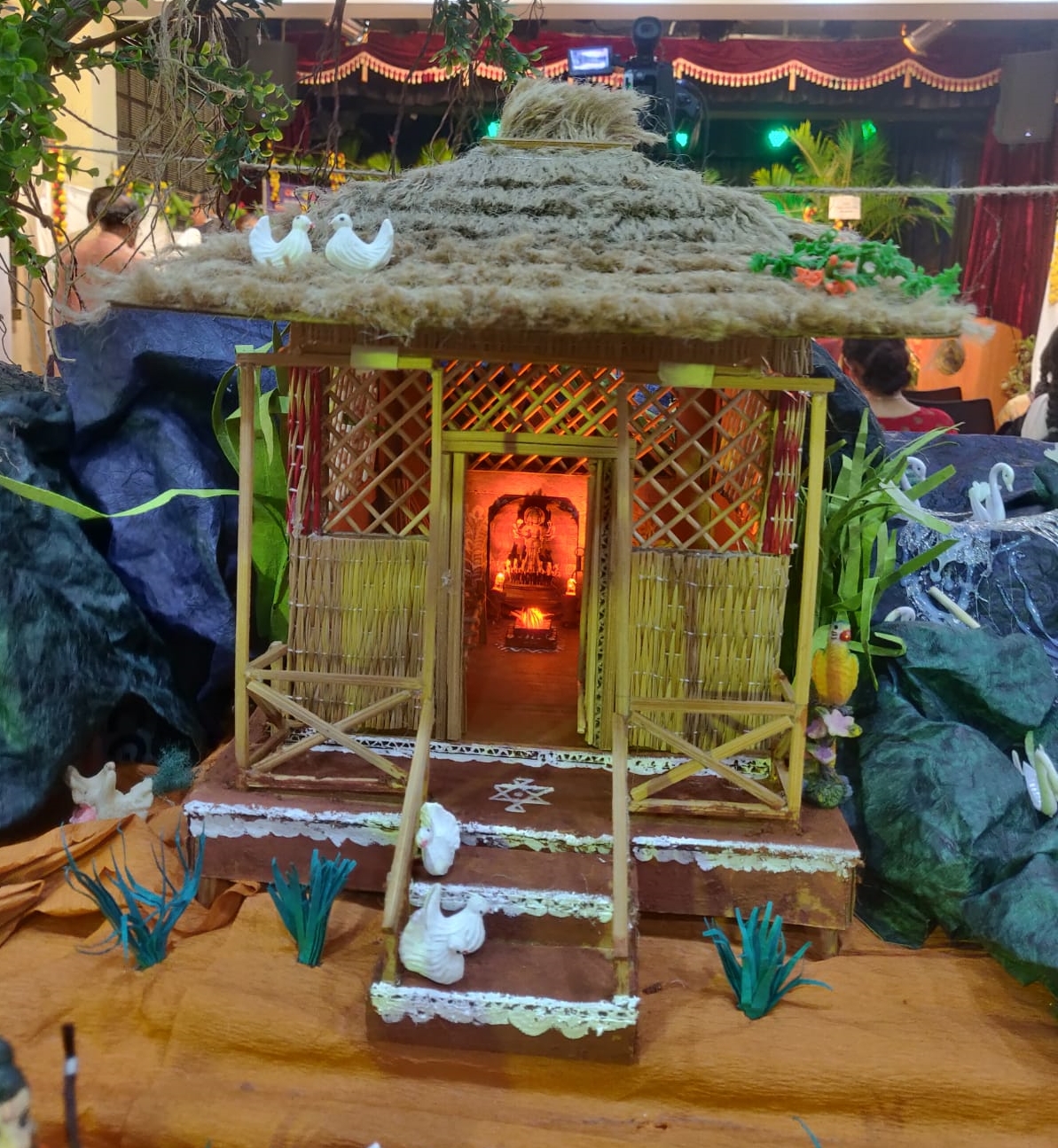 Ramayana themed Dussehra puppet show