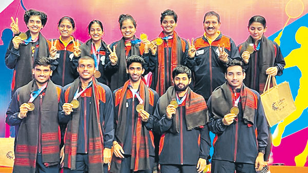 telangana and andhrapradesh athletes in national games 2022