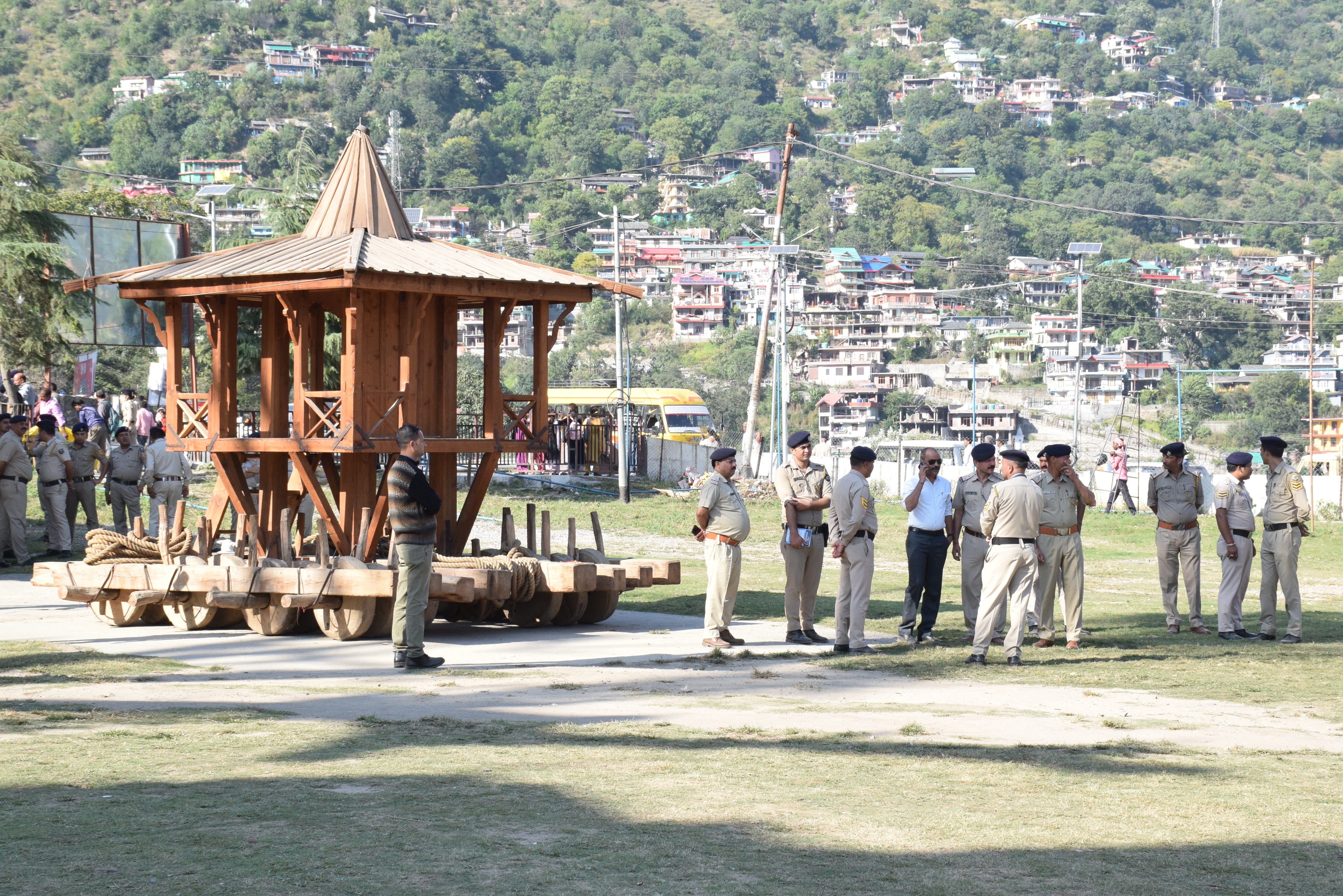 Market in Kullu Dussehra