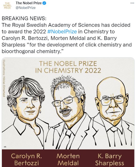 Nobel Prize in Chemistry 2022