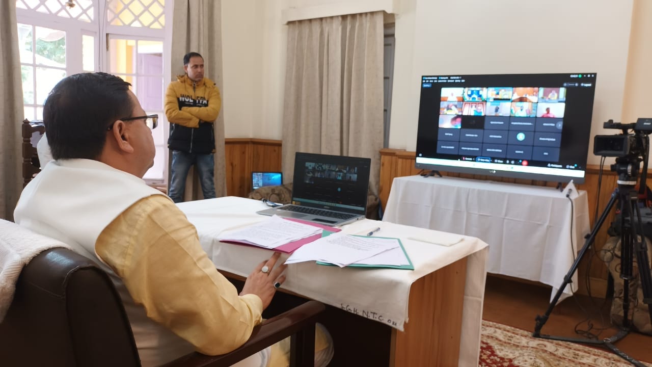 CM Dhami on three-day visit to Nainital