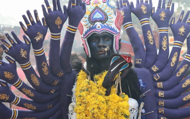 Kulasai Dussehra the festival of colors  களைகட்டிய தசரா விழா  வண்ணங்களால் நிறைந்த தருணங்கள்  காணும் இடமெல்லாம் காளி  மும்பை புகைப்படக் கலைஞர் மனோஜ் பாட்டீல்  Mumbai based photographer Manoj Patil