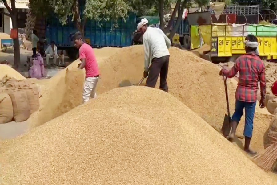 karnal grain market closed for two days
