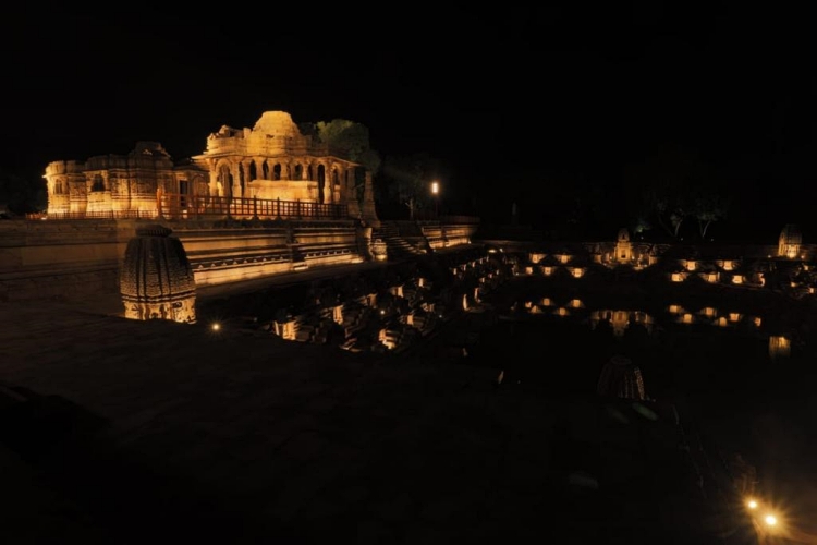 Modhera is the country's first solar village lit by solar energy