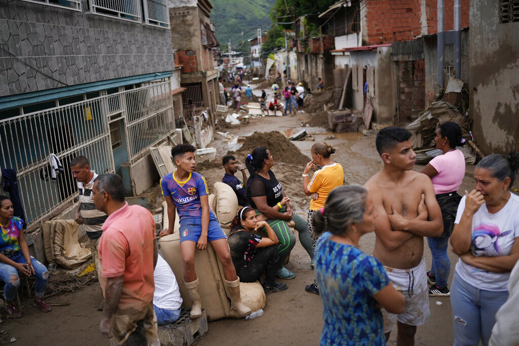 landslide sweeps through Venezuela town; 22 dead
