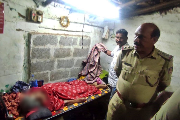 Old Man brutally murdered his wife at Davangere