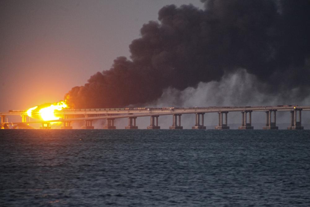 2022 Crimean Bridge explosion master plan