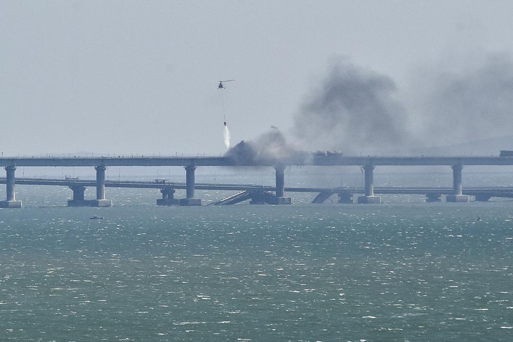 2022 Crimean Bridge explosion master plan