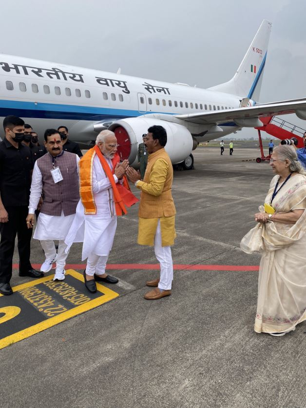 Narottam Mishra welcomed the PM