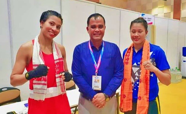 Lovlina Borgohain and Ankushita Boro wins gold medal at National Game