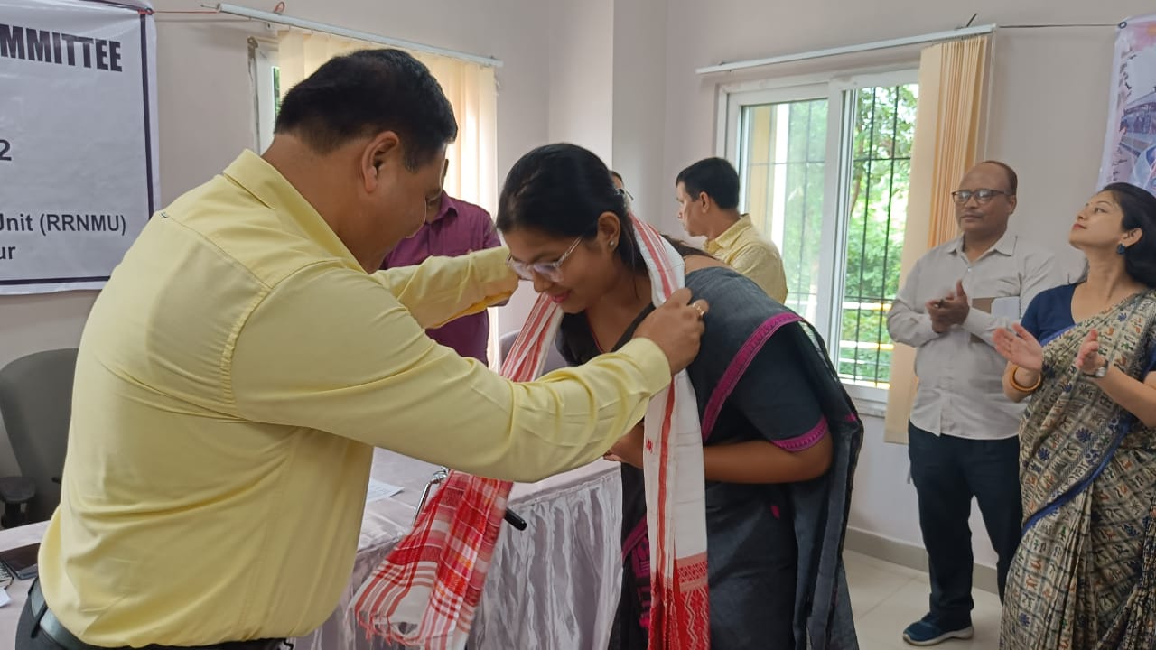 ৰাষ্ট্ৰীয় ক্ৰীড়াত পদক লাভ কৰা তানিয়াক সম্বৰ্ধনা