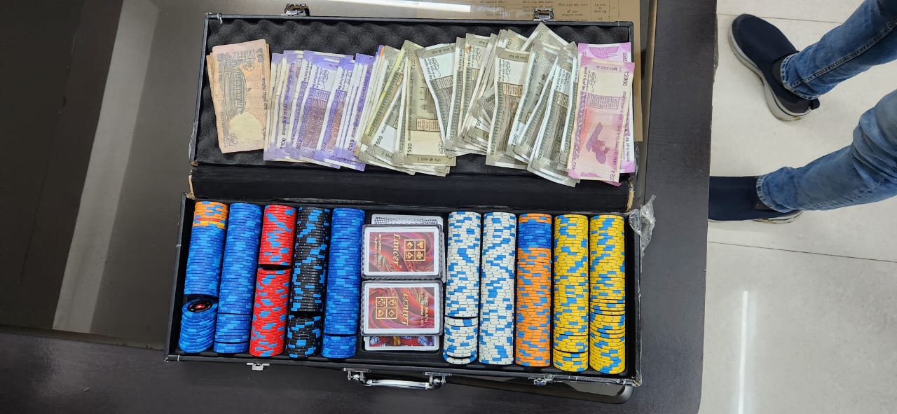 Accused arrested for gambling