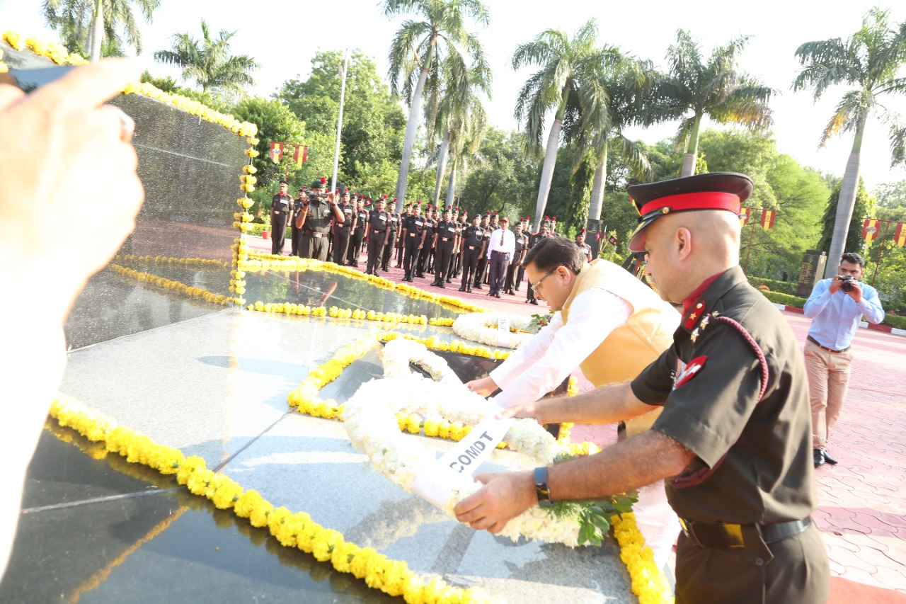 cm pushkar singh dhami visit sagar