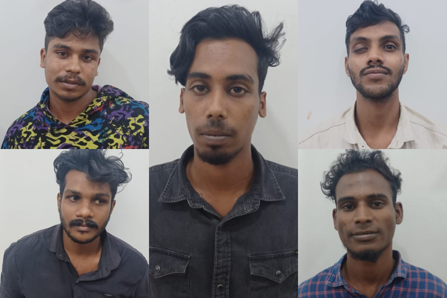 criminal group arrested in kottayam  crime news kottayam  latest kottayam news  വൻ കവർച്ചയ്ക്കും അക്രമത്തിനും പദ്ധതി  അഞ്ച് യുവാക്കൾ അറസ്റ്റിൽ  5 യുവാക്കളെ അറസ്റ്റ് ചെയ്‌ത് പൊലീസ്  സാമൂഹ്യ വിരുദ്ധ പ്രവര്‍ത്തനത്തിന് വേണ്ടി ഒത്തുകൂടി  കുറ്റവാളികളായ യുവാക്കളെ അറസ്റ്റ് ചെയ്‌തു  കോട്ടയം വാർത്തകൾ  കവർച്ചയ്‌ക്ക് പദ്ധതി  അക്രമത്തിന് പദ്ധതിയിട്ട യുവാക്കൾ അറസ്റ്റിൽ  സ്ഥിരം കുറ്റവാളികൾ കോട്ടയത്ത് അറസ്റ്റിൽ  മോഷണശ്രമം