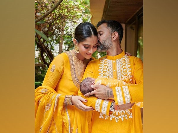 Sonam and Anand welcomed their baby