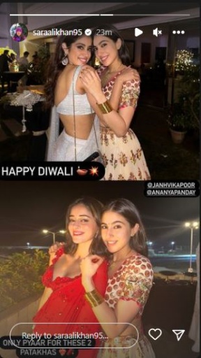 Sara Ali Khan calls Janhvi Kapoor, Ananya Panday 