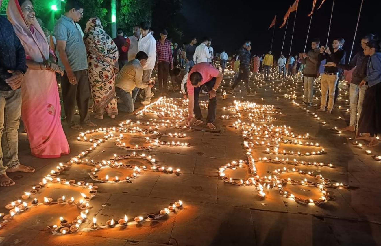 gwarighat narmada deepotsava