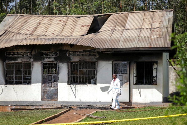 uganda school fire