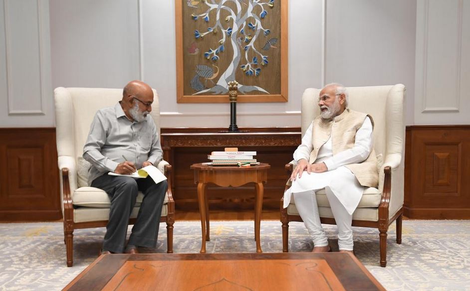 MD of Eenadu Meets PM