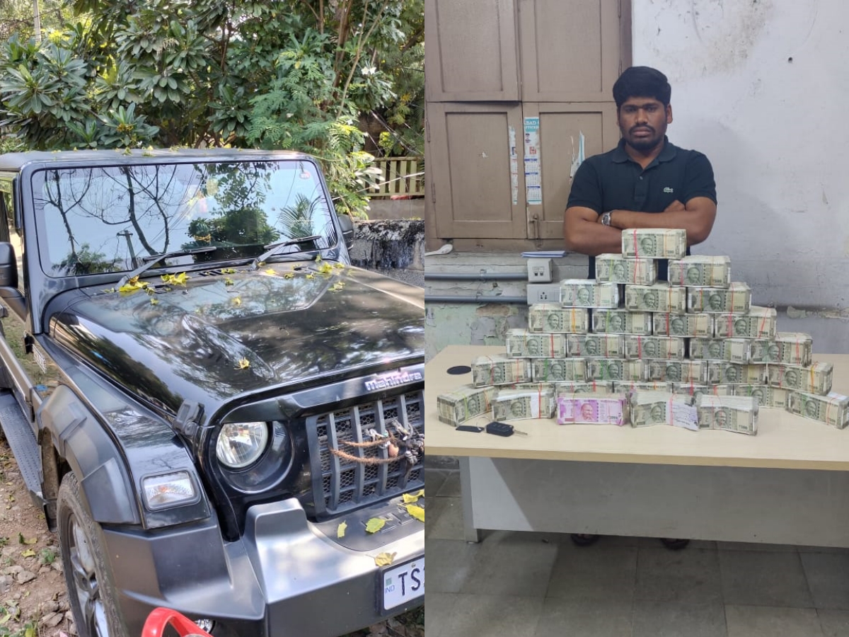 Hawala Cash Seized at Jubilee Hills