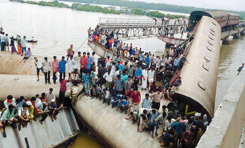 major bridge collapse and rail accidents in indian history