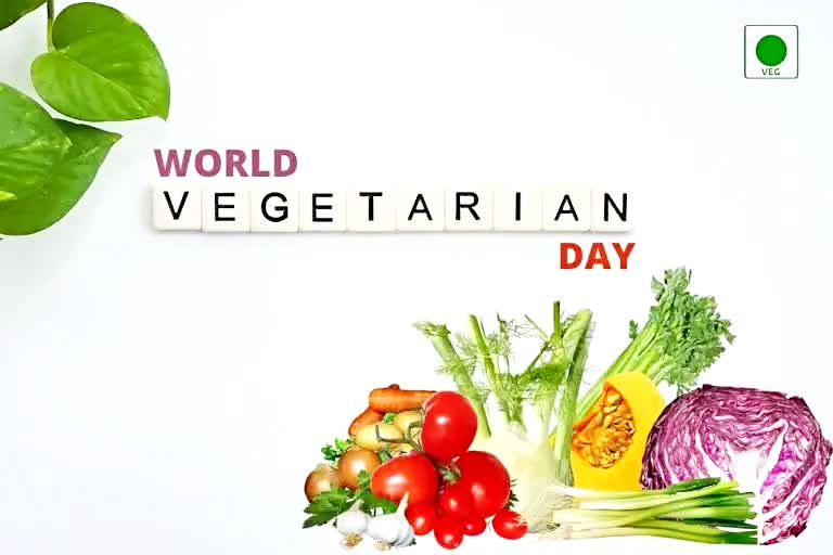 World Vegan Day 1 November . Vegan lifestyle . Vegan Food .Veganism lifestyle .  World Vegan Month November