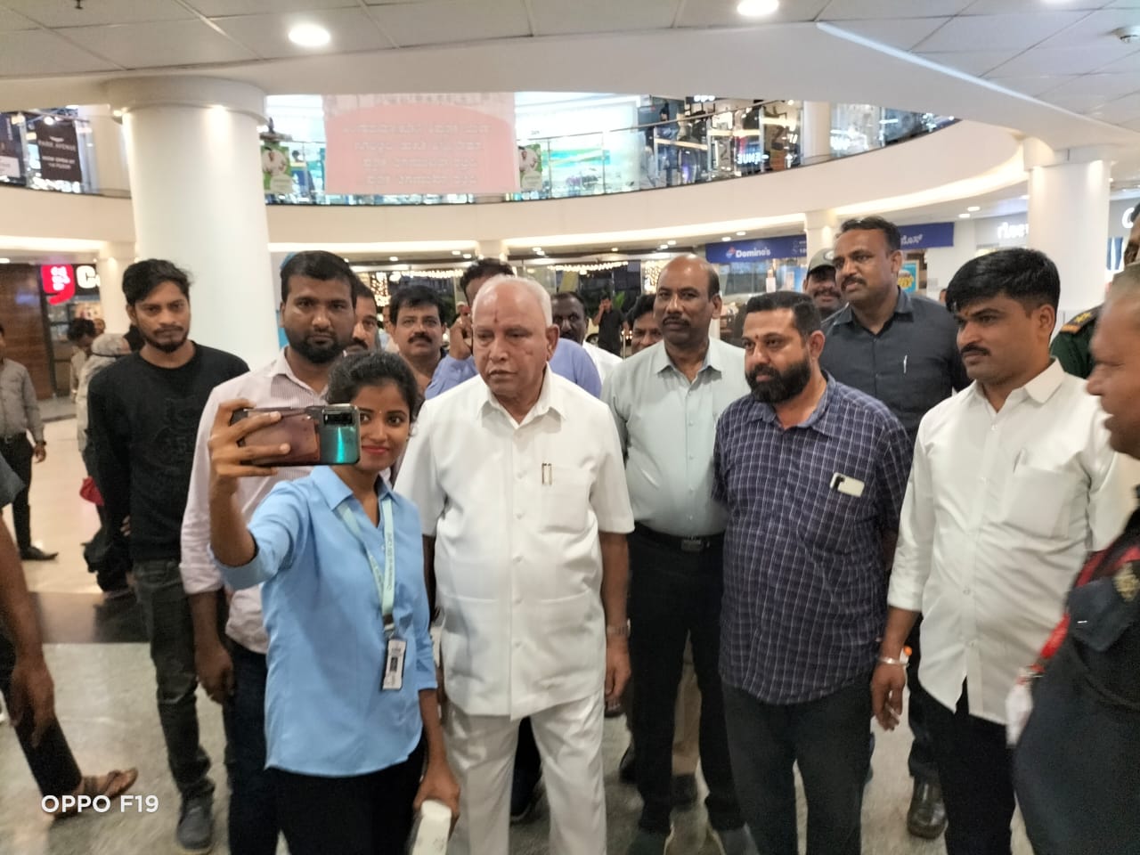 former-cm-yadiyurappa-watched-gandhadagudi-cinema-with-family