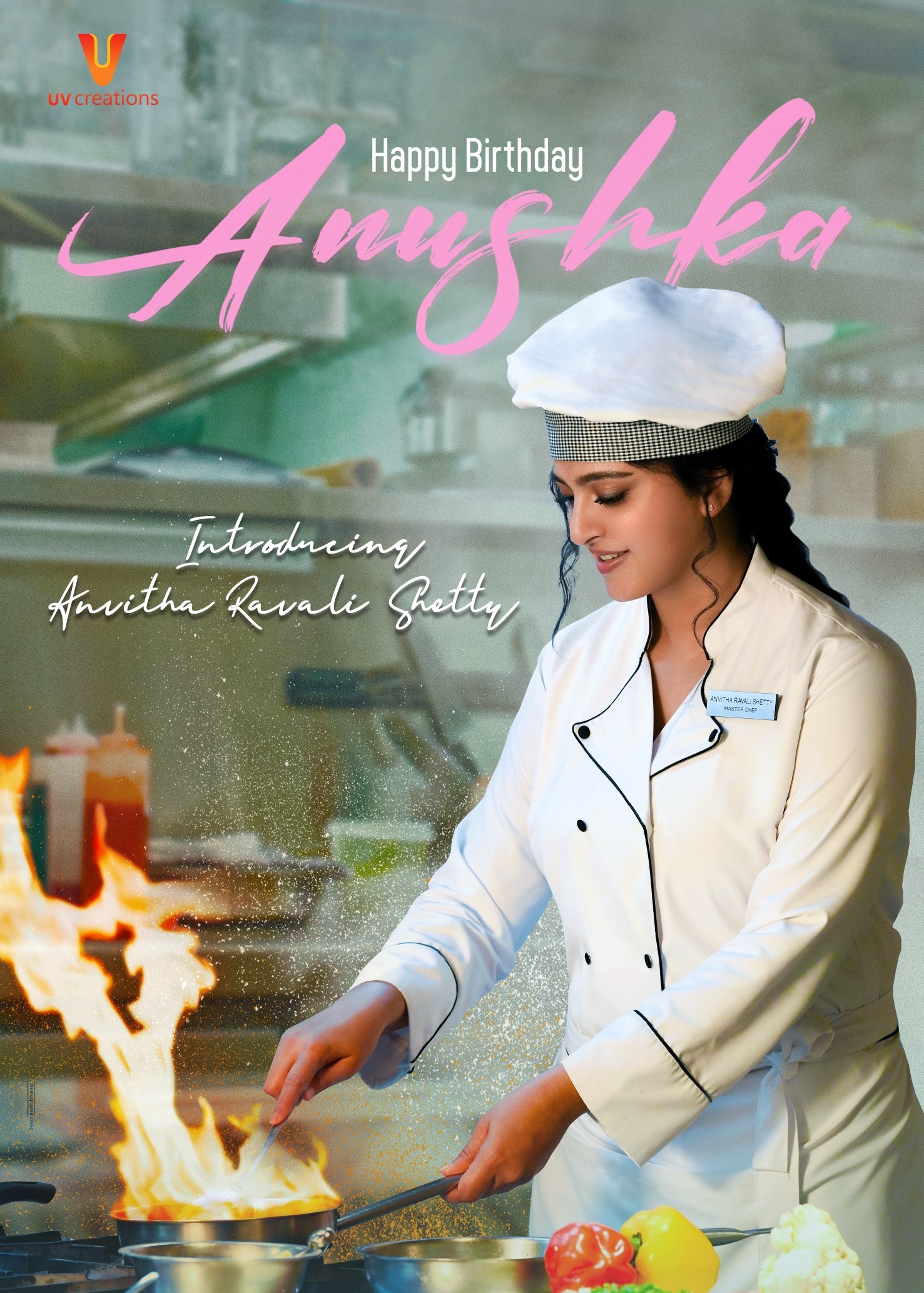 Anushka As chef in Naveen polishetty movie