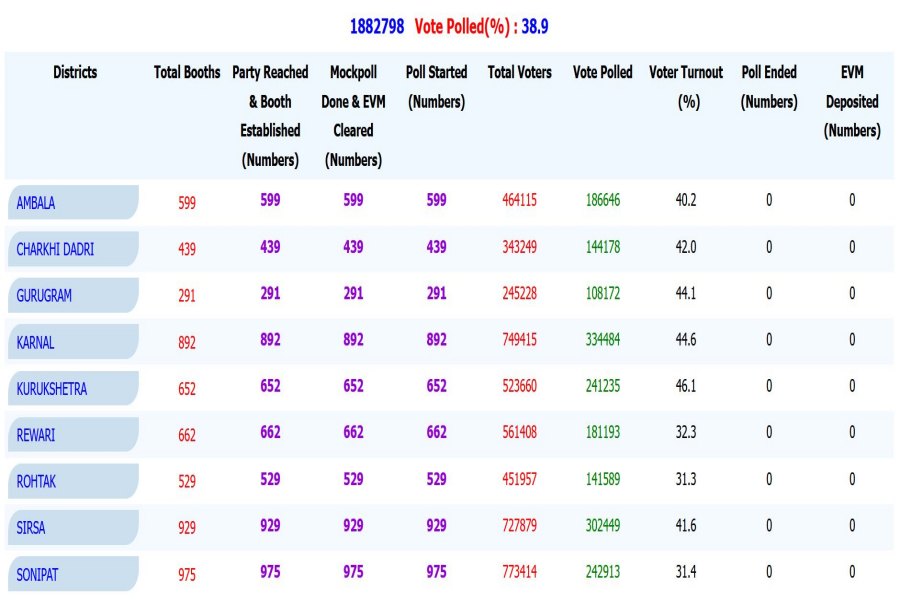 district council election in haryana