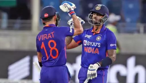 Suryakumar Yadav supported by Virat Kohli