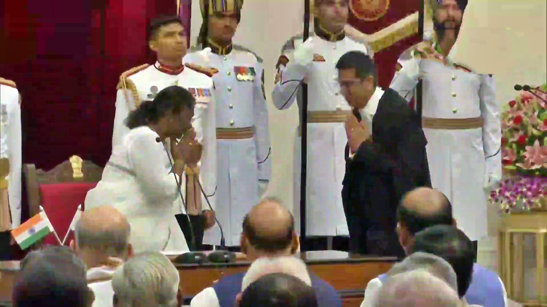 DY Chandrachud formally takes oath as the new Chief Justice of India