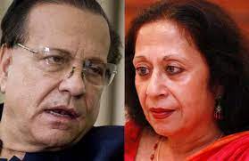 Tavleen Singh and Salman Taseer