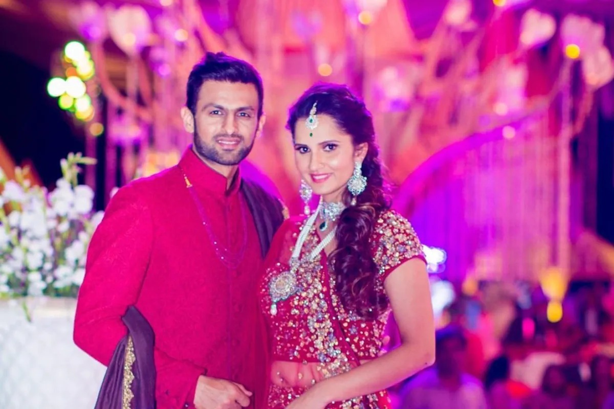 Sania Mirza and Shoaib Malik