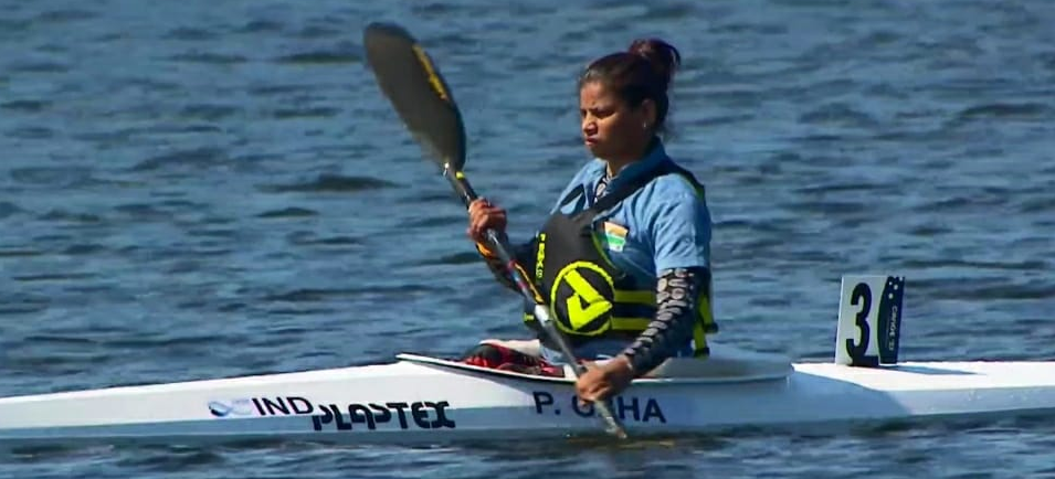 Bhind daughter Kayaking player Pooja Ojha