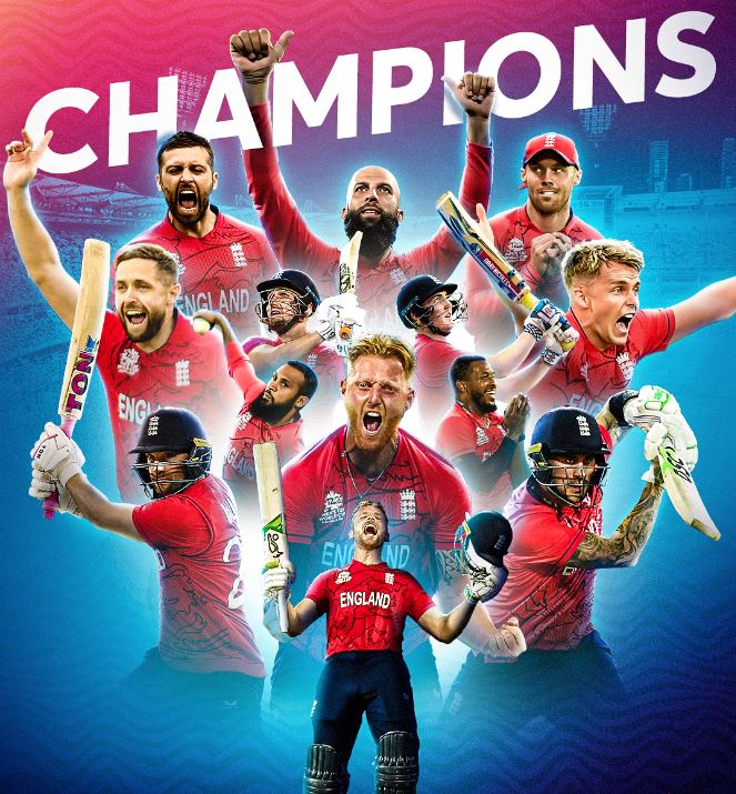 England beat Pakistan to win second T20 World Cup.